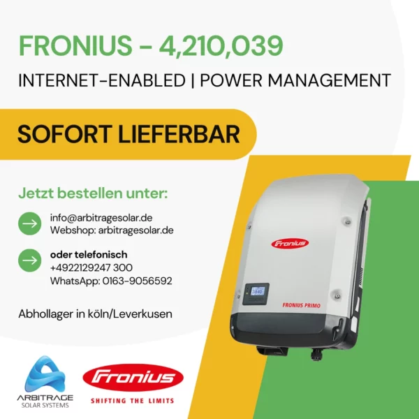 FRONIUS - 4,210,039