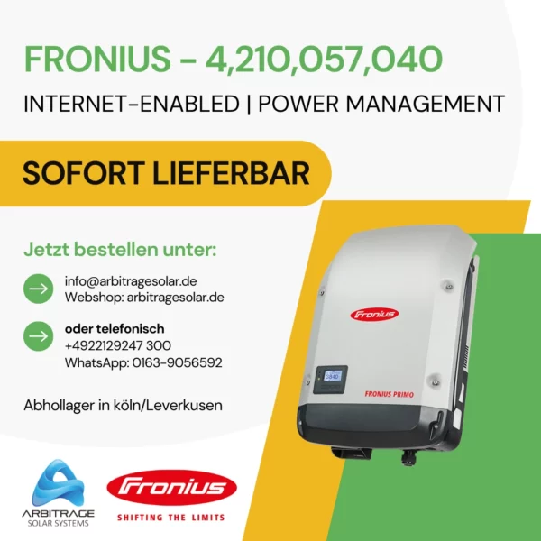 FRONIUS - 4,210,057,040