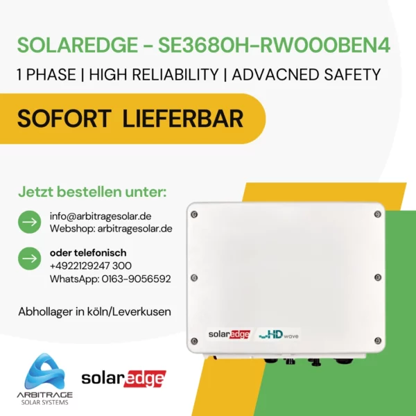 SolarEdge - SE3680H-RW000BEN4