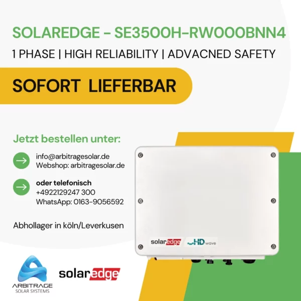 SolarEdge - SE3500H-RW000BNN4