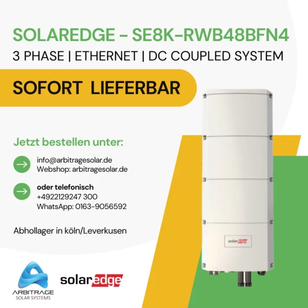 SolarEdge - SE8K-RWB48BFN4