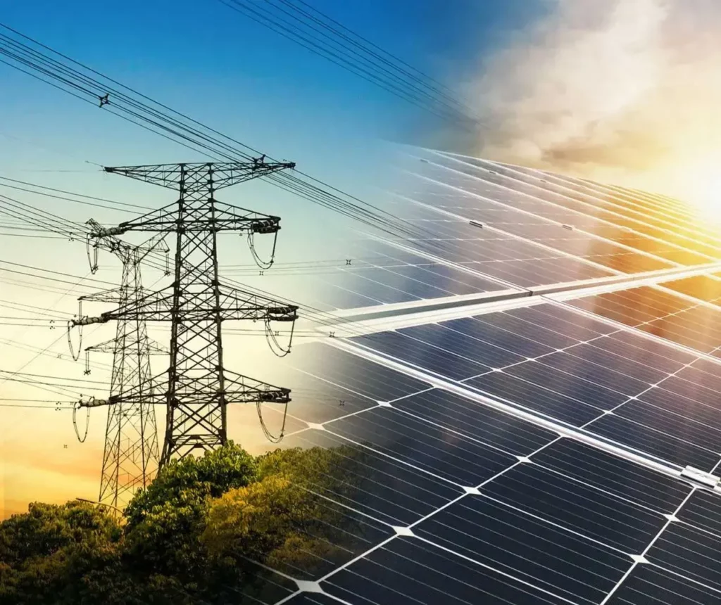 Photovoltaikanlage Strom, PV-Netzanschluss