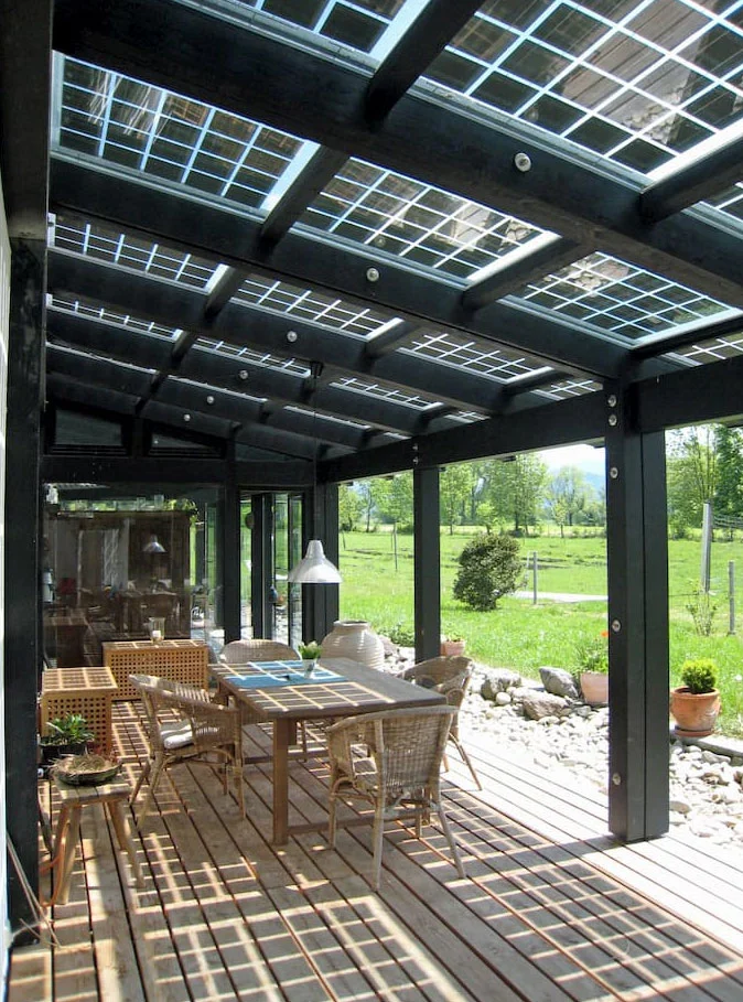 Solaranlage fur den Heimgebrauch